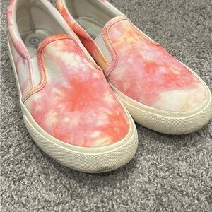 Cat & Jack Pink and Orange Kids Slip-On Shoes